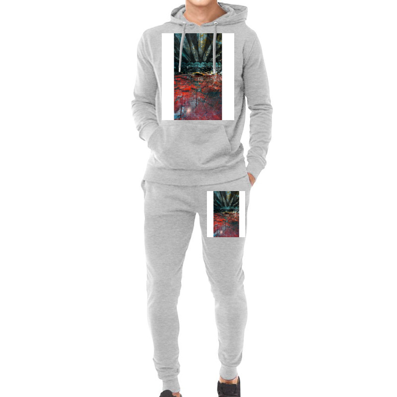 Crimson City Mapping In Jungle Collage Ecopop Boy Hoodie & Jogger Set | Artistshot