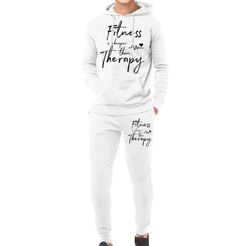 Fitness Gym Therapy Girl Hoodie & Jogger set by ageeliriffatu | Artistshot