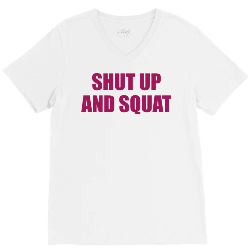 Funny Fitness Sport Gift Gym Motivation Lets Worko V-neck Tee | Artistshot