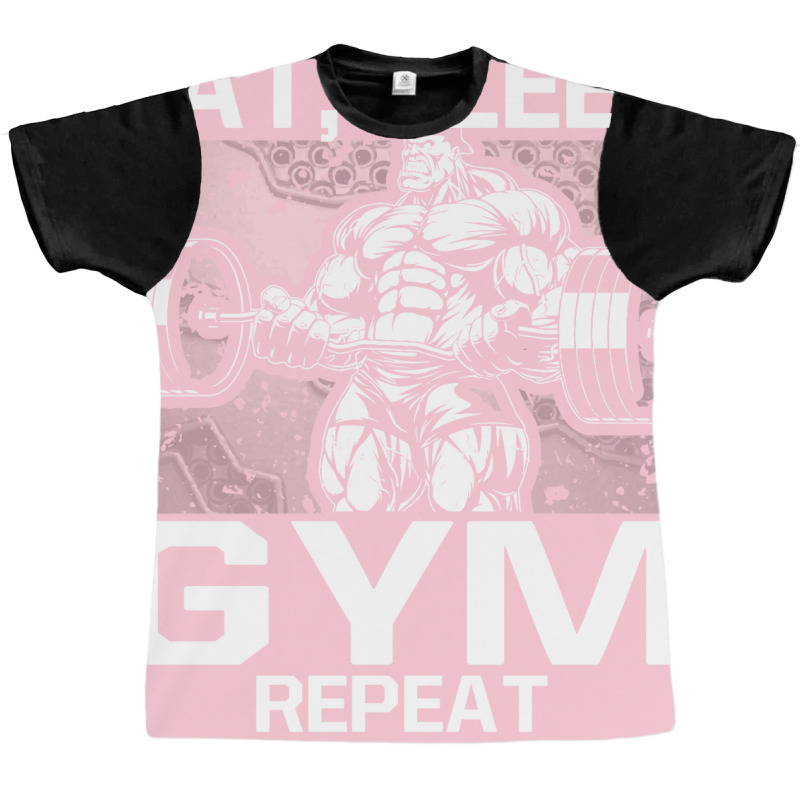 Love Gym Retro Graphic T-shirt | Artistshot