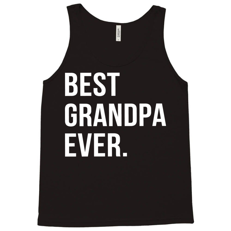 Best Grandpa Ever Funny Hipster Tank Top | Artistshot