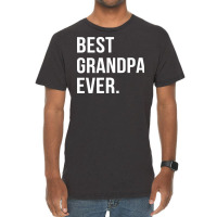 Best Grandpa Ever Funny Hipster Vintage T-shirt | Artistshot