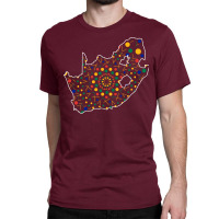 Fun South African Map Love Classic T-shirt | Artistshot