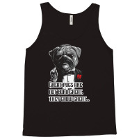 Pugfather Blue Tank Top | Artistshot