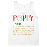 Funny Grandpa Saying Dictionary Poppy Retro Tank Top | Artistshot