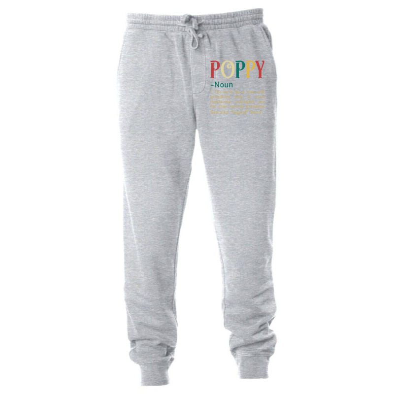 Funny Grandpa Saying Dictionary Poppy Retro Unisex Jogger | Artistshot