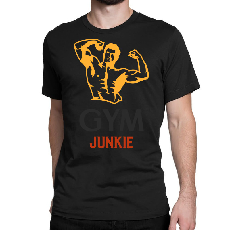 Gym Junkie Design Tshirt Coffee Mug Apparel Notebo Classic T-shirt | Artistshot