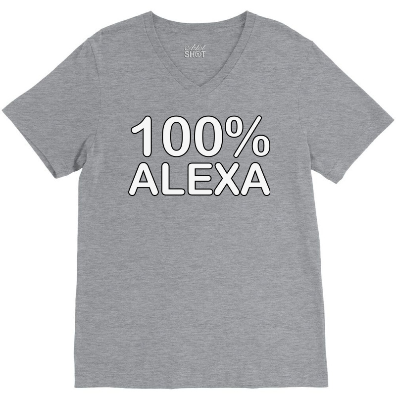 Alexa Name Couples Gifts For Boyfriend And Girlfri V-Neck Tee by milmoebasmah5 | Artistshot