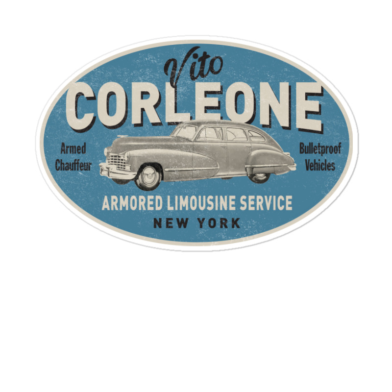 Corleone Limousine Service 2 Buck Tee Originals Gi Sticker | Artistshot