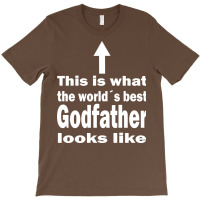 Best Godfather Uncle Of The World Blue T-shirt | Artistshot