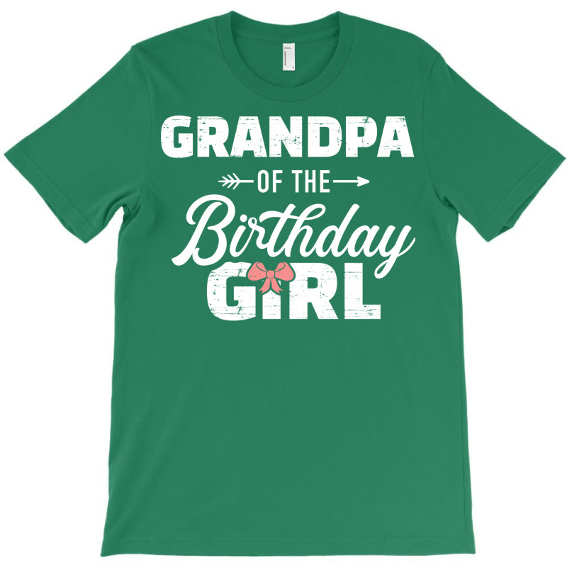 Grandpa Of The Birthday Granddaughter Girl Nature T-shirt | Artistshot