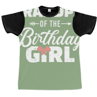 Grandpa Of The Birthday Granddaughter Girl Nature Graphic T-shirt | Artistshot