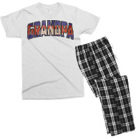 Grandpa Cambodian Vintage Heritage Dna Flag Green Men's T-shirt Pajama Set | Artistshot