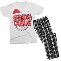 Grandpa Claus Santa Funny Christmas Pajama Matchin Men's T-shirt Pajama Set | Artistshot