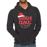 Grandpa Claus Santa Funny Christmas Pajama Matchin Vintage Hoodie | Artistshot