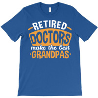 Grandpa Retired Doctor Fathers Day 80s T-shirt | Artistshot