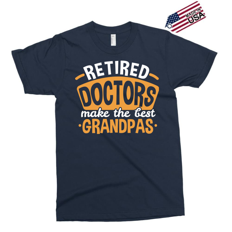 Grandpa Retired Doctor Fathers Day 80s Exclusive T-shirt | Artistshot