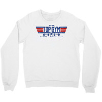 Top Gym Distressed Travel Crewneck Sweatshirt | Artistshot