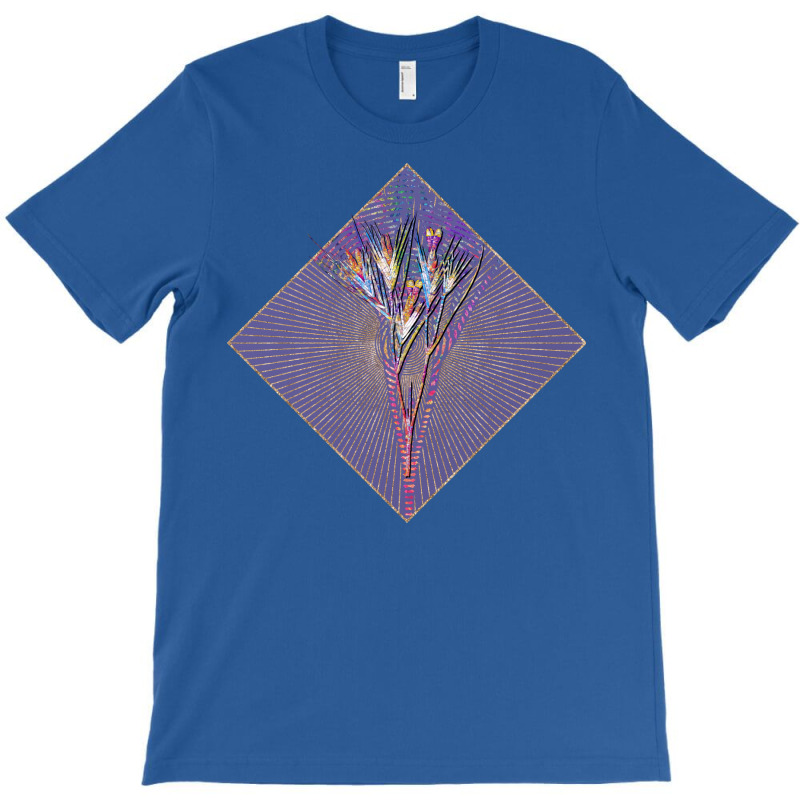 Witsenia Maura Floral Rainbow Mosaic On Veri Peri T-shirt | Artistshot