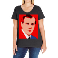 Bugsy Siegel Red Ladies Curvy T-shirt | Artistshot