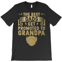 Promoted To New Grandpa Yellow T-shirt | Artistshot