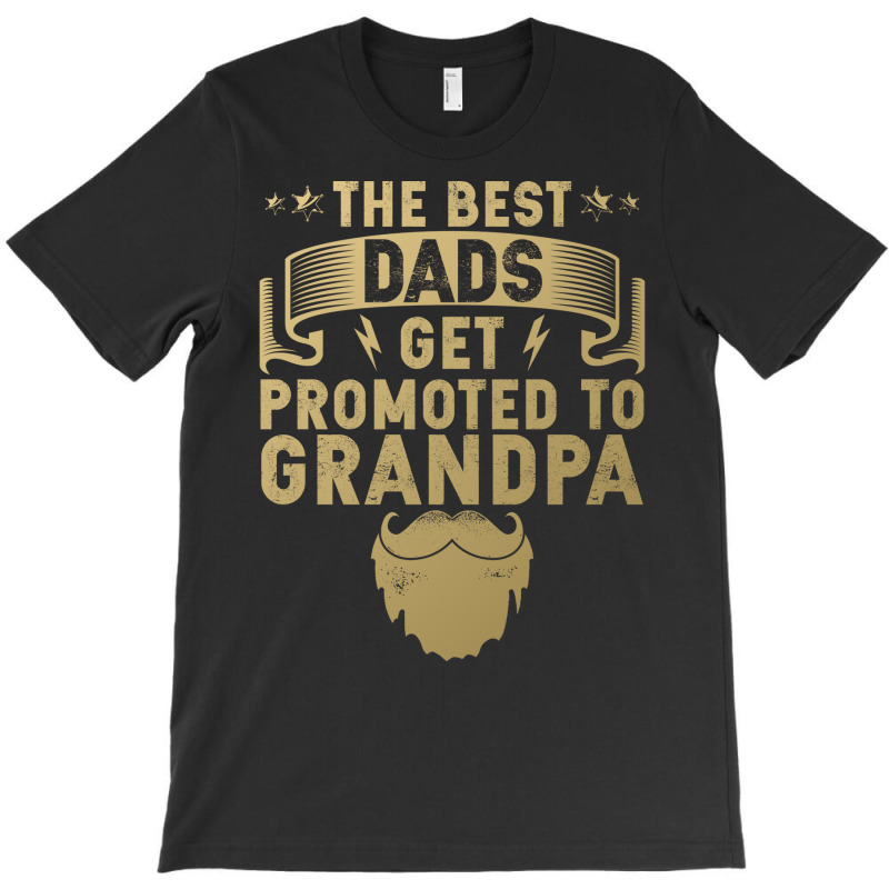 Promoted To New Grandpa Yellow T-shirt | Artistshot