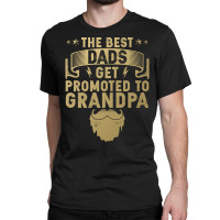 Promoted To New Grandpa Yellow Classic T-shirt | Artistshot