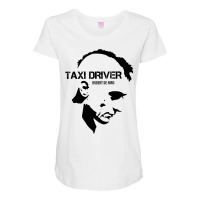 Taxi Driver Alternative Movie Poster Maternity Scoop Neck T-shirt | Artistshot