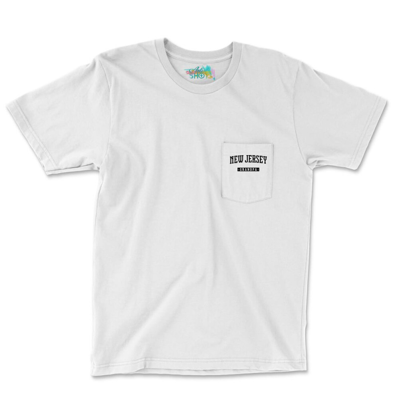 New Jersey Grandpa Vintage 80s Pocket T-shirt | Artistshot