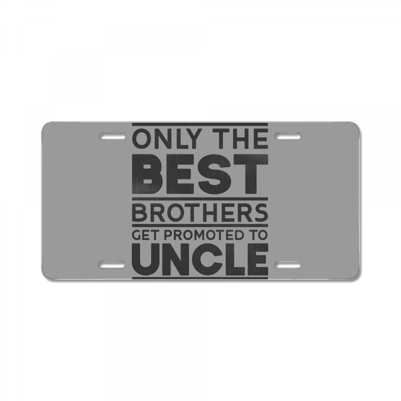 Only Best Brothers Promoted Uncle Godfather Girl License Plate | Artistshot