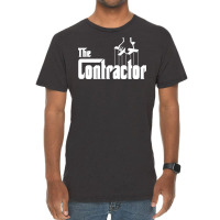 The Contractor The Godfather Parody Design Love Vintage T-shirt | Artistshot