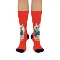 Bad Rabbit Cool Gangsta 70s Crew Socks | Artistshot