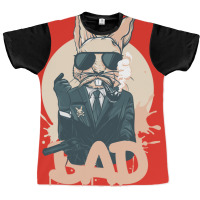 Bad Rabbit Cool Gangsta 70s Graphic T-shirt | Artistshot