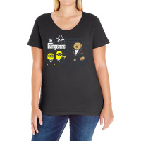 The Gangsters Girl Ladies Curvy T-shirt | Artistshot