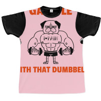 Gamble With That Dumbbell Gym Hipster Graphic T-shirt | Artistshot