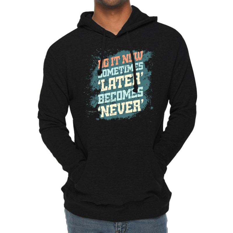 Do It Now Gym  Girl Lightweight Hoodie | Artistshot