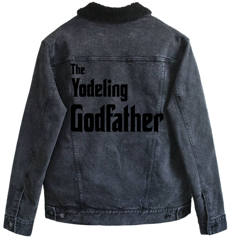 The Yodeling Godfather Aesthetic Unisex Sherpa-lined Denim Jacket | Artistshot