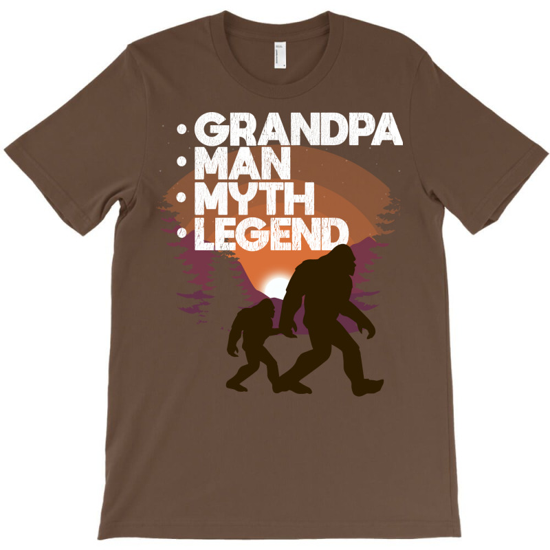 Grandpa Grandpa Man Myth Legend T-shirt | Artistshot