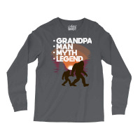 Grandpa Grandpa Man Myth Legend Long Sleeve Shirts | Artistshot