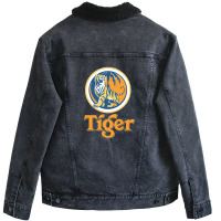 Tiger Beer Unisex Sherpa-lined Denim Jacket | Artistshot