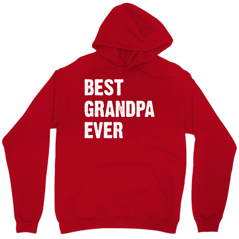 Best Grandpa Ever Nostalgia Unisex Hoodie | Artistshot