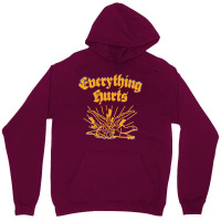 Everything Hurts Funny Unisex Hoodie | Artistshot