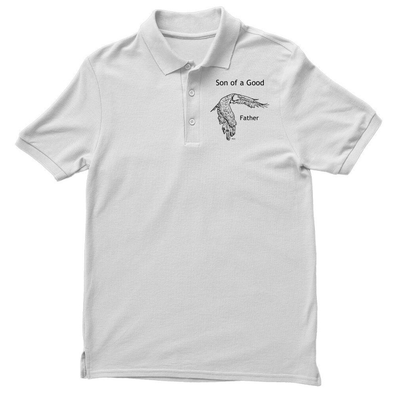 Son Of A Good Father Award Cool Men's Polo Shirt | Artistshot