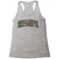 Grandpa Dominica Vintage Heritage Dna Flag Travel Racerback Tank | Artistshot