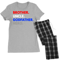 Brother Uncle Godfather Hero Blue Women's Pajamas Set | Artistshot