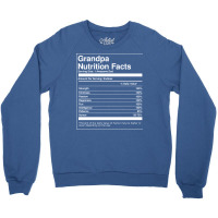 Grandpa Nutrition Facts Fathers Day Travel Crewneck Sweatshirt | Artistshot