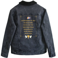 Communion Hipster Unisex Sherpa-lined Denim Jacket | Artistshot