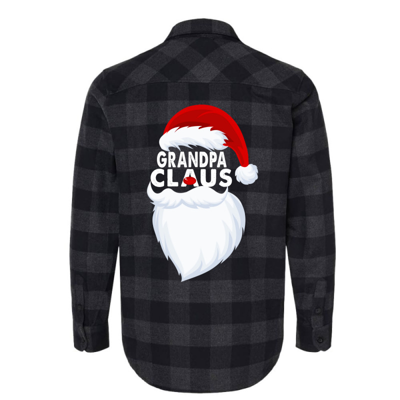 Grandpa Claus Christmas Funny Flannel Shirt | Artistshot