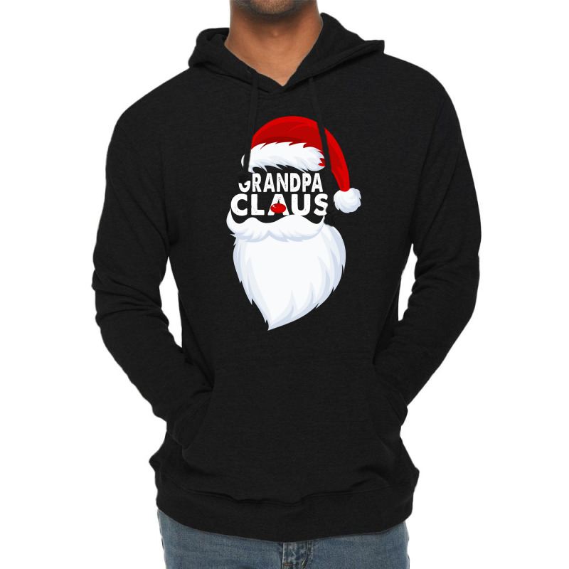 Grandpa Claus Christmas Funny Lightweight Hoodie | Artistshot