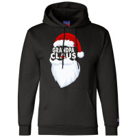 Grandpa Claus Christmas Funny Champion Hoodie | Artistshot